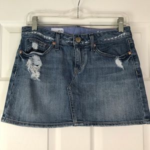 GAP NWOT Denim Mini Skirt